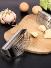 EasyCrush Stainless Steel Garlic Press Crusher Squeezer