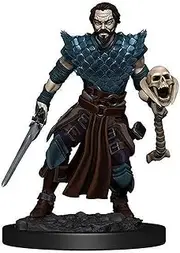 Dungeons & Dragons D&D: Icons of The Realms: Premium Figure: Human Warlock Male, Multi, 634482930243