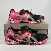 ASICS GEL-NOOSA TRI 8 MENS SIZE 8.5 HOT PINK / WHITE / BLACK T306Q RARE