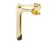 Bicycle 2-Bolts Gold Stem 22.2MM or 21.1MM Lowrider Cruiser Bikes