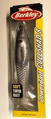 Berkley - Powerbait, CullShad 8 - Swimbait 8 in Soft-HD Gizzard Shad -