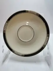 LENOX Presidential Collection HANCOCK PLATINUM Ivory Coffee Cup Saucer NWT
