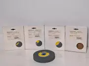 Lot of 4: Tru-Maxx 6x1x1 Silicon Carbide 80 Grit Tool Room Wheels, 5410 Max RPM