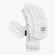 DSC Xlite LIMITED EDITION Cricket Batting Gloves | Color: White | Size: Youth LH