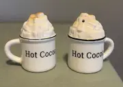 Hot Cocoa Salt and Pepper Shakers