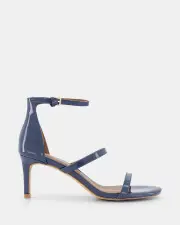 Shelly Shen Mara/Blue Patent Womens Heels 10