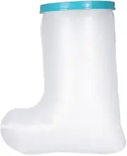 1 Piece Waterproof Leg Cast Cover for Shower Adult Reusable Shower Boot Cover for Leg Foot Ankle