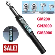 Digital Torque Wrench Adjustable Torque Wrench 1/2" 3/8" Drive 25-3000 ft.lb