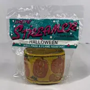 Beistle Creation Jack-O-Lantern Crepe Paper Streamer Halloween Decorations
