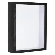 6x8 Shadow Box Frame Wood Dried Flower Display Stand Floating Photo Frame Black