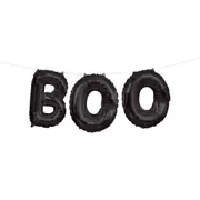 Boo Foil Letter Balloon Banner (Air Fill)