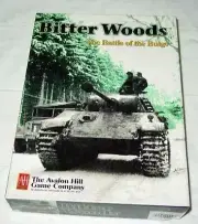 Avalon Hill - BITTER WOODS - Battle of the Bulge - 1st Edition (95% UNPUNCHED)
