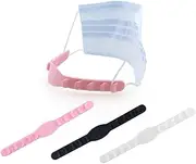 Mask Hook Mask Hanging Hook Ear Protective Mask Hook 5pcs Silicone Belt Ear for Mask Flexible Adjustable