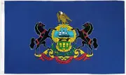 10 x "PENNSYLVANIA" flag 3x5 ft polyester banner sign state PA