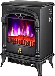 Electric Fireplace Heater, Fireplace Stove Electric Fireplace Flame Effect Electric Stove Electric Fireplace Heater Household Energy-Saving Electricity-Saving Air Heater Office