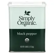 Simply Organic, Black Pepper, 4 oz (113.4 g)