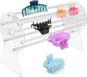 Hair Accessories Holder,Claw Clip Organizer,Acrylic Headband Holder,Hairband Display Stand, for Vanity Table Dressing Table and Beside Table for Women and Girls