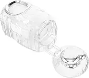 MERRYHAPY Toothpaste Dispenser Cup Wall Mount Organizer Automatic Squeezer Toothpaste Holder Easy Use