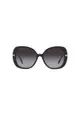 Burberry Women's Square Frame Black Acetate Sunglasses - BE4374F