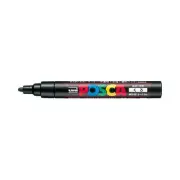 Vivid Black Marking Pen Opaque Ink for Dark Surfaces Art Lettering 1 Count