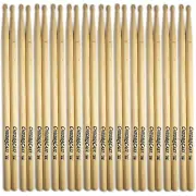 ChromaCast 2B USA Made, Wood Tipped, Hickory Drumsticks | 12 Pairs