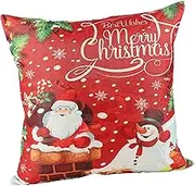 ANDRESLAD 45x45cm Christmas Pillow Stylish and Beautiful Decorative Pillow for Sofa Xmas Throw Pillow