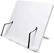 jojofuny Wooden Adjustable Book Display Stand Versatile Reading Holder for Textbooks Cookbooks Music Compact Design for Hands Reading Easy Use