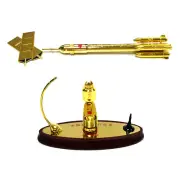 1/80 China Shenzhou 11&Long March 2 Satellite Rocket Prototype Spacecraft Model