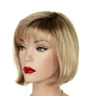Blair | Lightweight Open Cap Wig | Color 12FS8 Shaded Pralines | Medium Bob