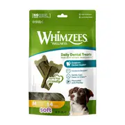 Whimzees Soft Value Bag Dog Treat M-14PK