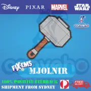 Woolworths Marvel Mjolnir Thor Hammer Fix-Em Fix-Ems FixEm Woolies Fixems Badge