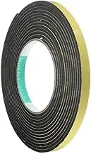Strong Double-Sided Tape,for Hardware Accessories DIY 2pc EVA Single-Sided Sponge Tape Adhesive Weather Stripping Foam Sponge Rubber Strip Tape for Window Door Seal Strip(10 mm*3 mm*4 Meters)
