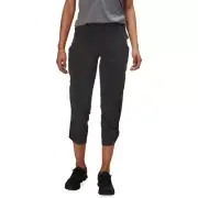 The North Face L44154 Women's Black Let's Go Mid-rise Cropped Pants Size M