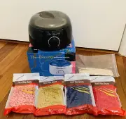 1set Wax Bean Maker & Wax Bag & Stick, Simple PC Wax Heater Set For Home