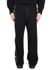 [Dolce & Gabbana] Dolce & Gabbana-Jogging Pants With Logo Bands-Uomo 48