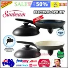 Sunbeam Duraceramic DiamondForce Skillet Electric Non-Stick Frying Pan with Lid