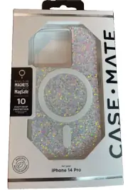 Case-Mate Twinkle Diamond Case with MagSafe for Apple iPhone 14 Pro - NEW !!