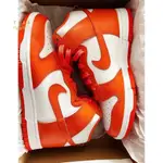 韓國代購 NIKE DUNK HIGH "ORANGE BLAZE" 橙白 休閒鞋 籃球鞋DD1869-100