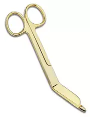 Lister Bandage Scissors Medical Surgical Instruments 5.5" GOLD Stainless Steel