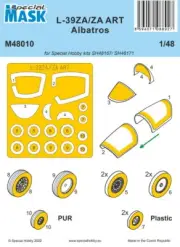 1/48 L-39ZA/ZA ART Albatros Paint Masking for Special Hobby #SH48167/171