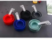 Measuring Cups Spoons Set Baking Cooking Kitchen Tools Dry Liquid Ingredient