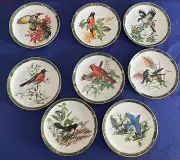 Songbirds Of Roger Tory Peterson Set Of 8 Bird Plates, The Danbury Mint 1990