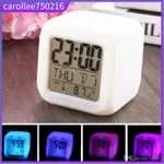 LED COLOR CHANGE DIGITAL ALARM CLOCK