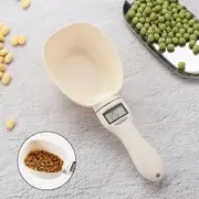 Electronic Measuring Spoon For Food Digital Scale Dog and Cat Food Kitchen Scale Measuring Cup with LED Display