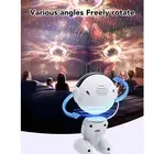 Adjustable Star Projector with Timer Remote Control Color Changing Night Light