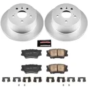 Power Stop CRK6520 Rear Z17 Evolution Geomet Coated Brake Kit