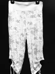 plus sz 20 M TS TAKING SHAPE Glitter Crop Wide Leg Stretch Comfy Pant NWT