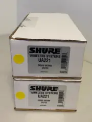 Shure UA221 Passive Antenna Splitter / Combiner, Set of 2