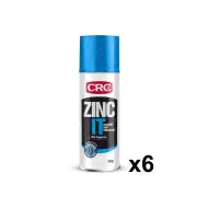 6 x CRC Zinc It 350g Aerosol Galvanic Rust Protective Corrosion Protection