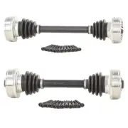 For Volkswagen Fastback Squareback Pair Rear CV Axle Shafts DAC (for: Volkswagen)